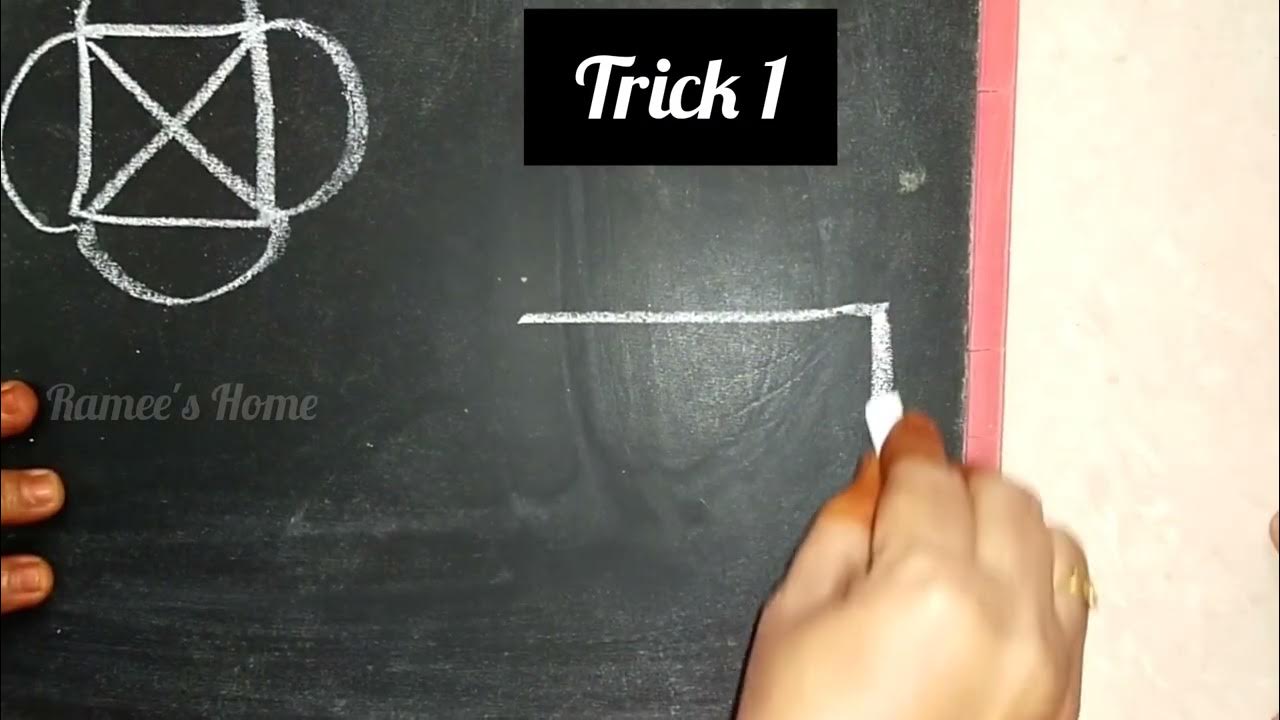 2 simple tricks to solve this puzzle without lifting pen 🖊️