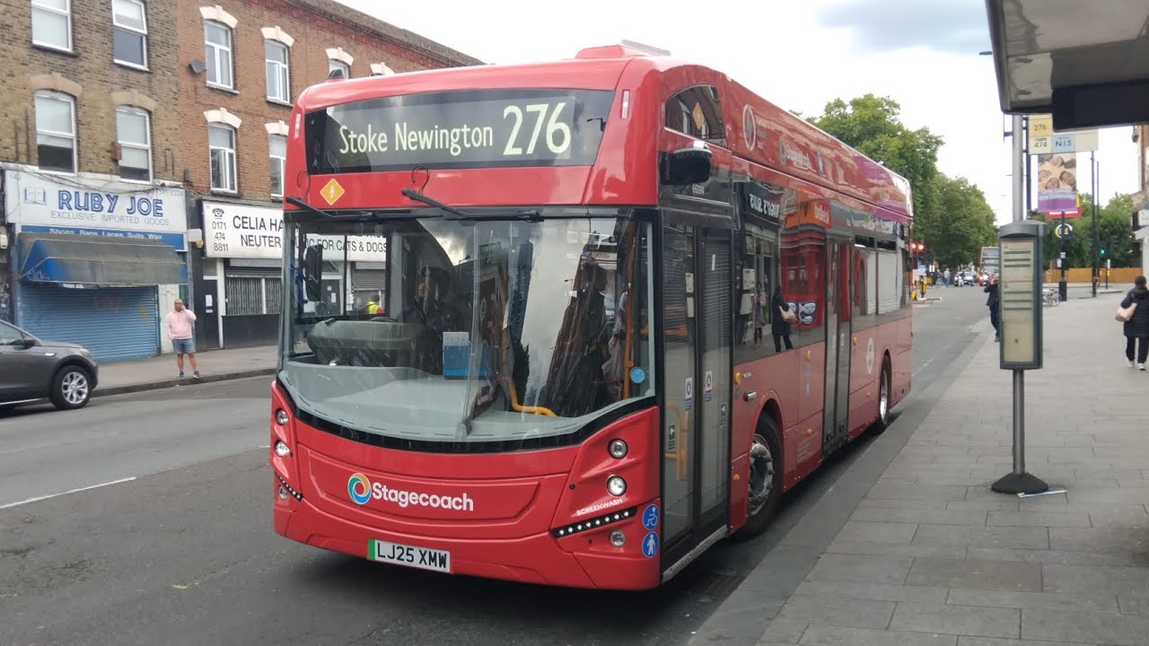 New 25 Plates) - SLN - Volvo BZL EV - 66094e - LJ25XMW - on Route