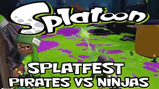 Splatoon Splatfest - Pirates vs Ninjas