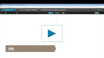Excel Module 3 Sam Training | CISC 120 -  Intro Computers/App Software | Excel Module 3 Sam Training