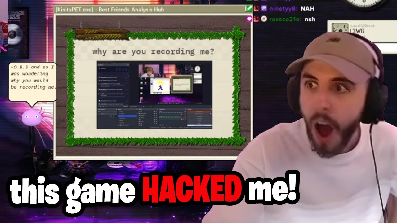 THIS GAME HACKED MY COMPUTER!! | KinitoPET.exe