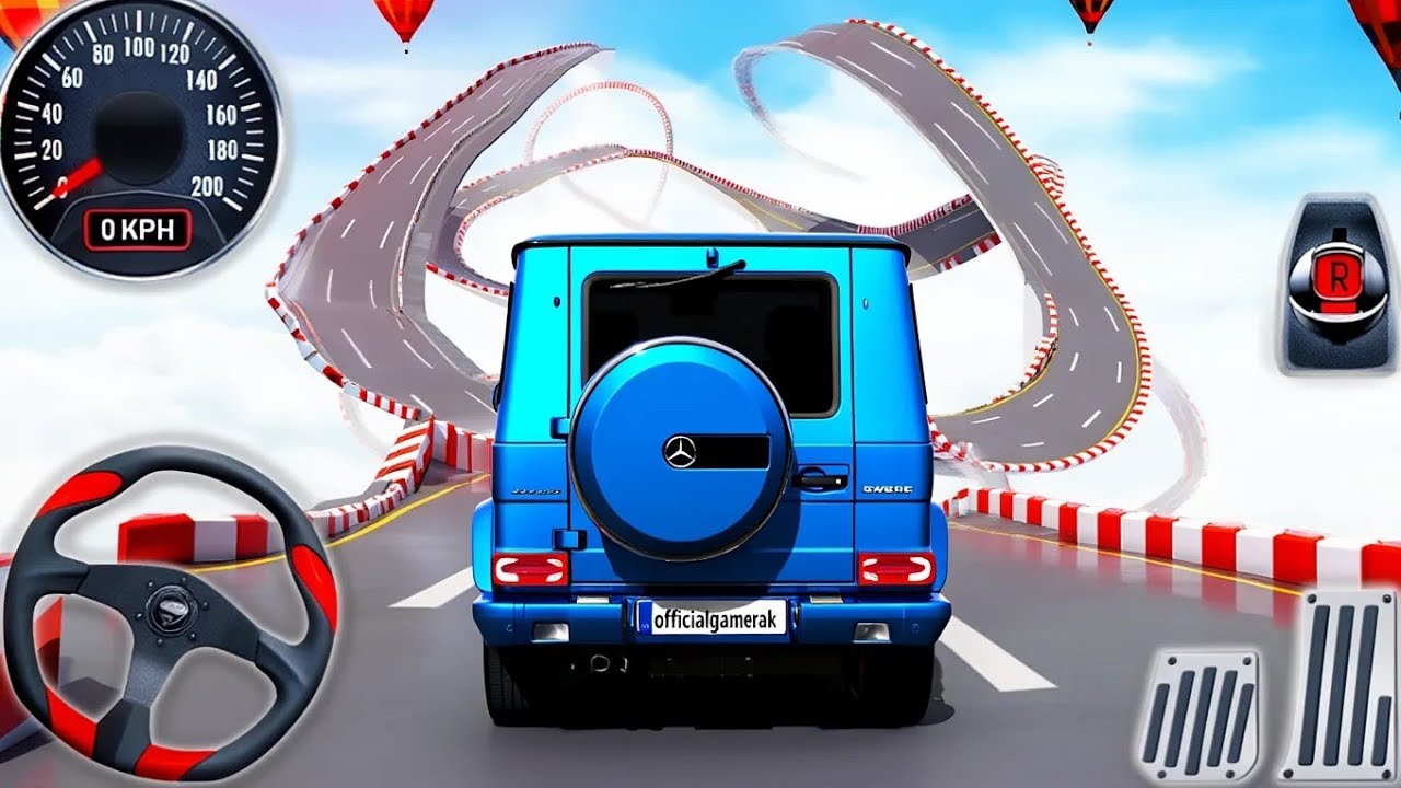 Mega Ramp SUV Game | Extreme High Speed Stunts & Perfect Landing | Android Gameplay