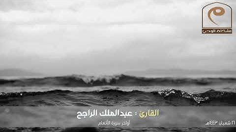 عشائية محبَّرة لأواخر سورة الأنعام | القارئ : عبدالملك الراجح AlAn'aam 🆕