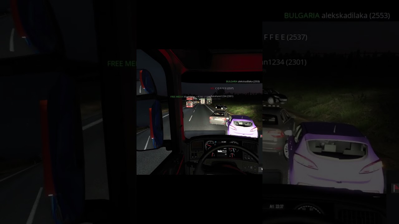 BEST OF Idiots on the road - ETS2MP - Ep. 75 - Best moments