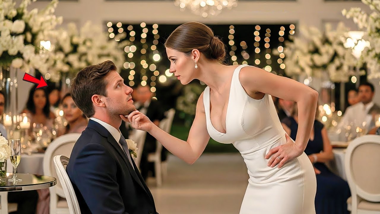 Er kam allein zur Hochzeit – dann stand die Nachbarin auf: „Sieh mich an, nicht die Braut.“