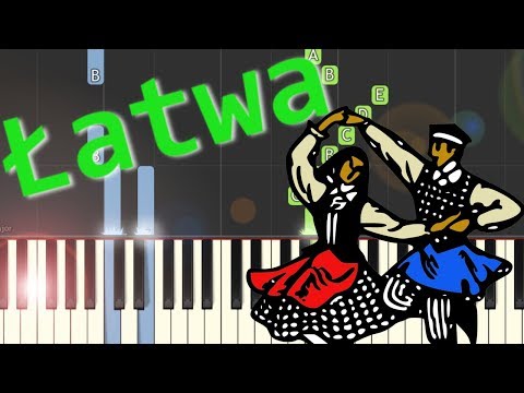 🎹 Polonez z filmu "Pan Tadeusz" (W. Kilar) - Piano Tutorial (łatwa wersja) 🎵 NUTY W OPISIE 🎼