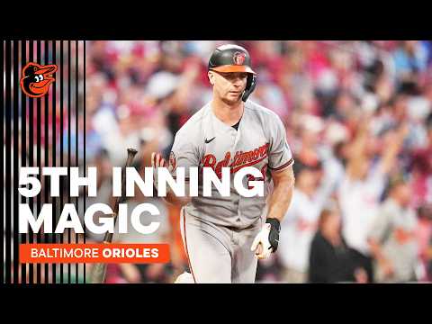 O’s Offense EXPLODES in 8-Run 5th Inning | Baltimore Orioles