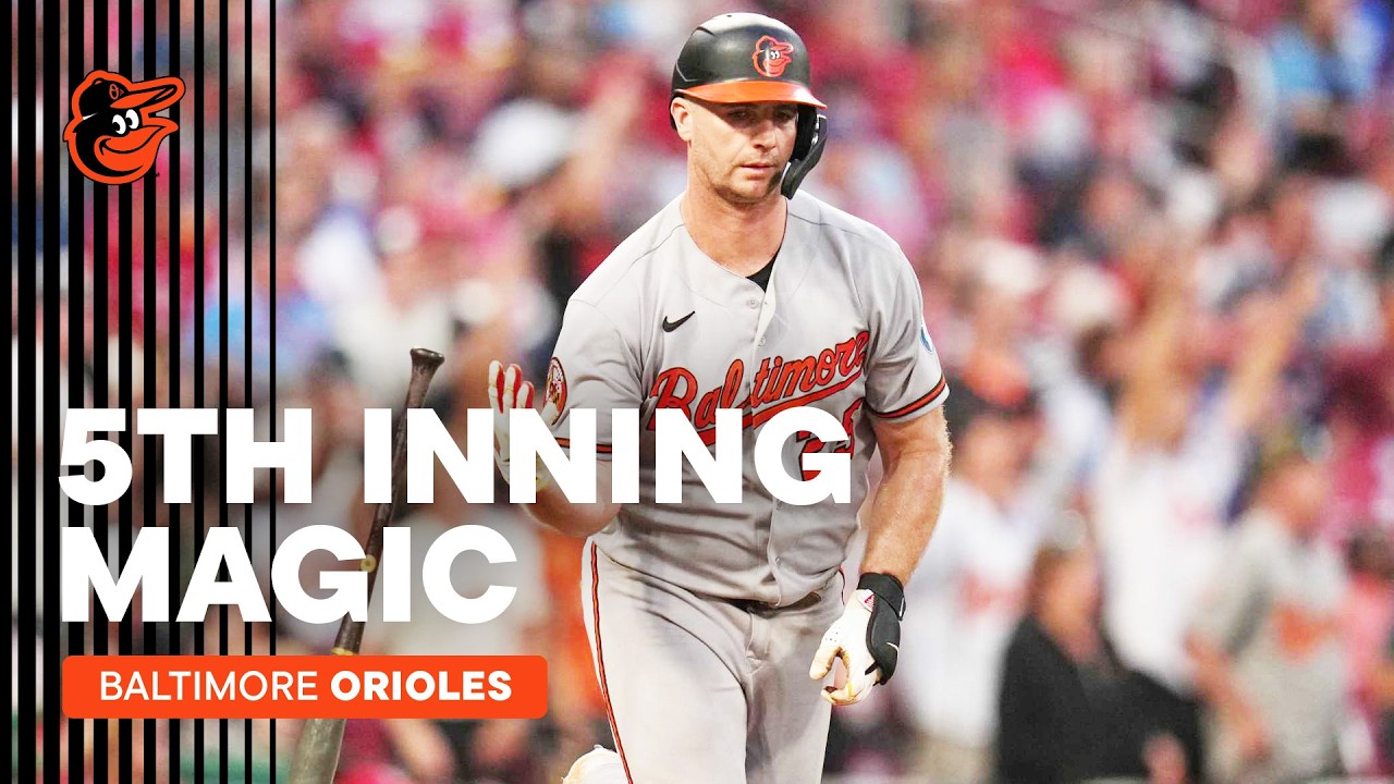 O’s Offense EXPLODES in 8-Run 5th Inning | Baltimore Orioles