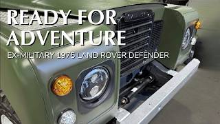 1975 Ex-Military Land Rover Series 3 Restoration | Power Steering, Interior Upgrades & More