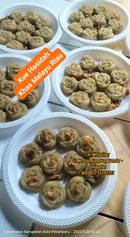 Makanan Khas Melayu, Kue Hasidah