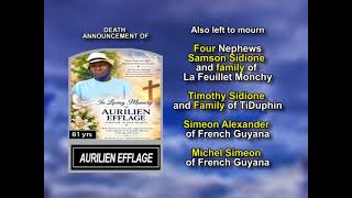 Aurillen Elffrage ~ Long Obituary