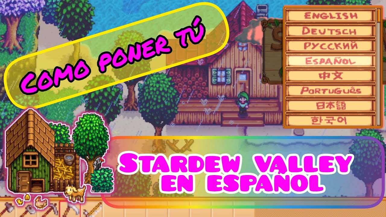 🇪🇦|Como poner Stardew valley en Español/ Stardew valley Para Celular.📱