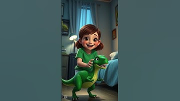 The Unexpected Guest 🦖 (Animated story for kids)