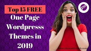 Top 15 Free One Page Themes in 2019 | Best Free One Page Wordpress Themes Top 15 Free One Page Themes in 2019 | Best Free One Page Wordpress Themes