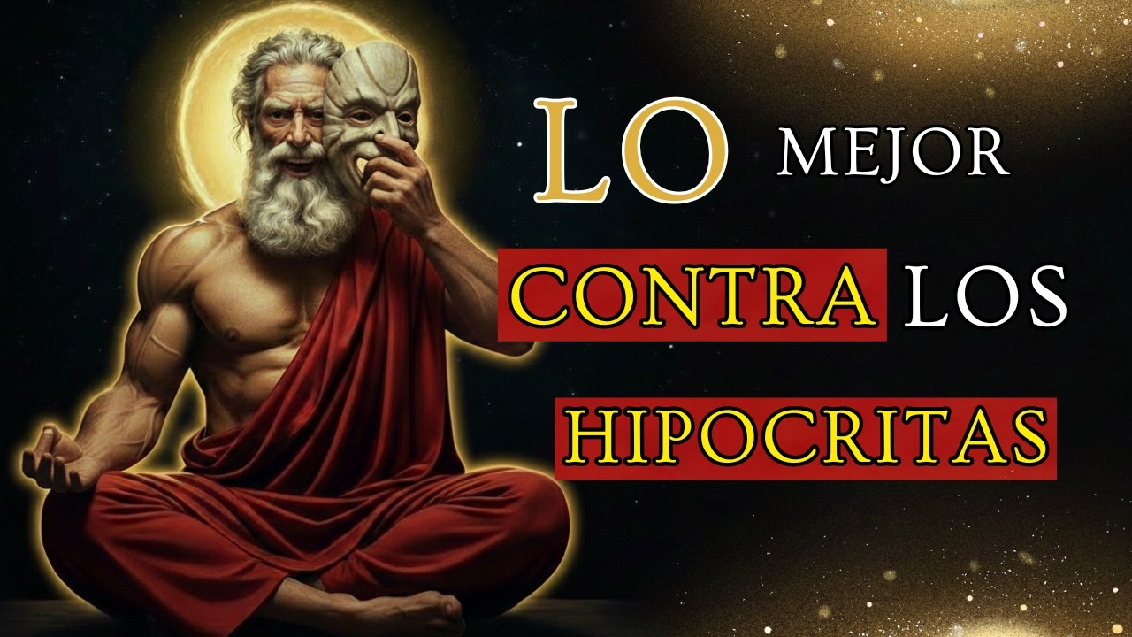 5 TECNICAS DE COMO LIDIAR CON LOS HIPOCRITAS - SABIDURÍA ESTOICA #estoicismo