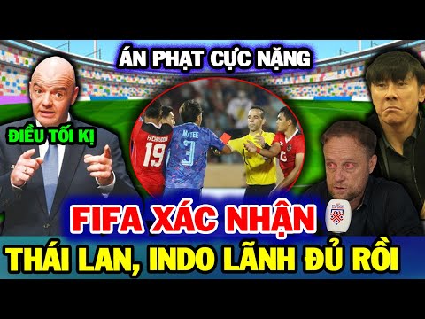 FIFA Ra Quyết Định Cứng Rắn Trước Màn Ẩu Đả Xấu Hổ Tại Seagame | Thái Lan, Indo Tủi Nhục