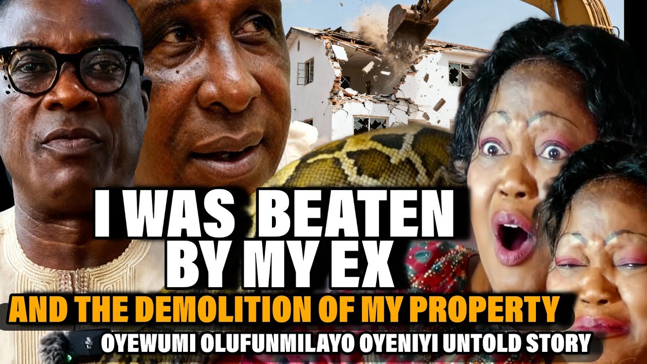 SHE WAS BEATEN BY HER EX AND HER INVESTMENT DEMOLISHED-ACTRESS OYEWUMI O. TALK OGA BELLO,K1 KWAN 1.