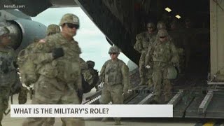What is the military doing at the border, can they use force and what will it cost