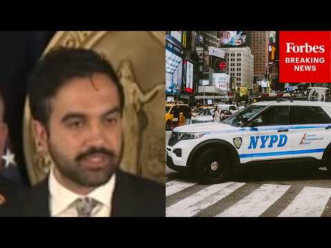 Reporter Asks Mamdani Point Blank Why No One From The NYPD Is At Counterterrorism Presser