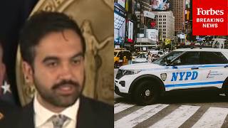 Reporter Asks Mamdani Point Blank Why No One From The NYPD Is At Counterterrorism Presser