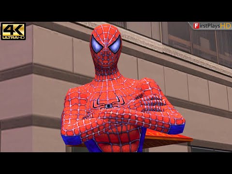 Spider-Man 2 (2004) - PC Gameplay 4k 2160p / Win 10 