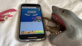 SB Movie: Shark Puppet plays Talking Tom Jetski 2! (RAGE WARNING) screenshot 3