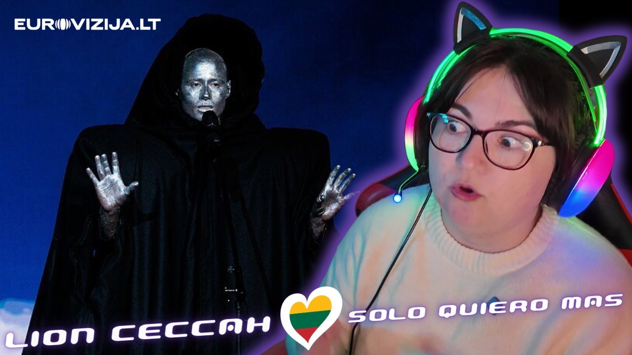 Lion Ceccah - Sólo Quiero Más | Lithuania 🇱🇹 Eurovision 2026 | SPANISH FAN REACTION