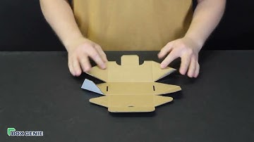 How to assemble Triangle Mailer (mini sample) - Box Genie