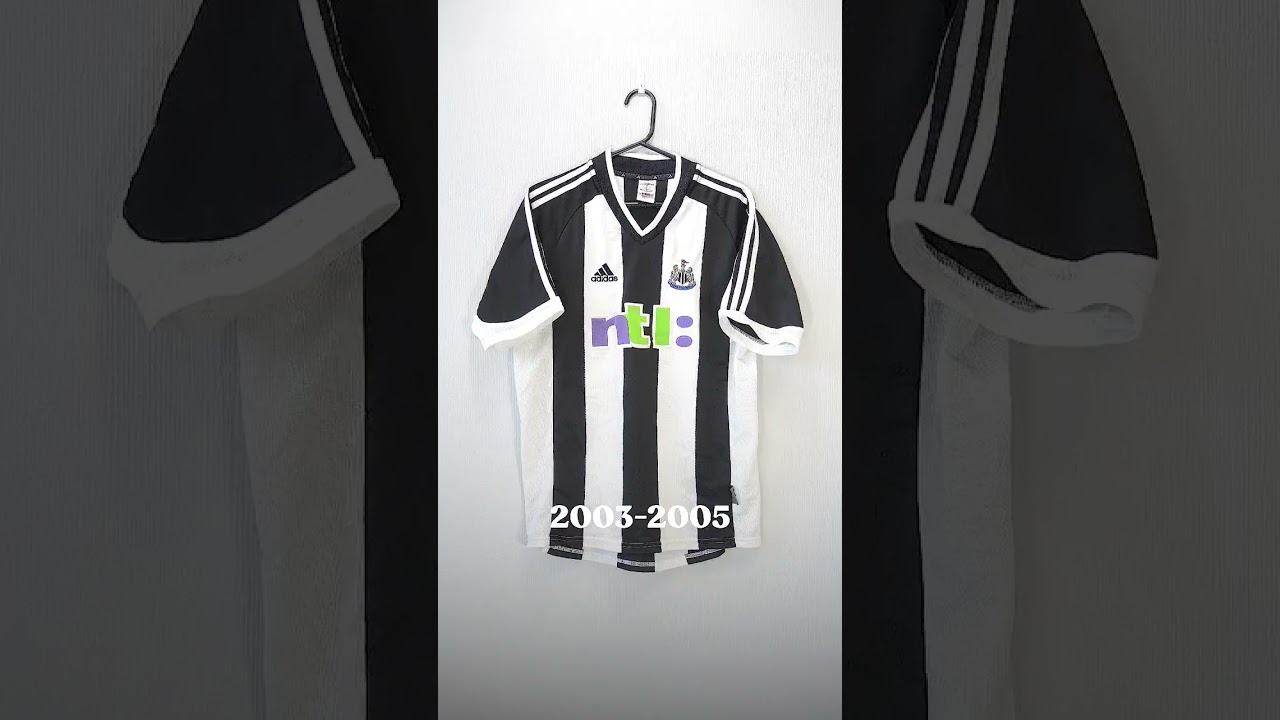 Newcastle will be wearing Adidas again next season. They've got a great history together!