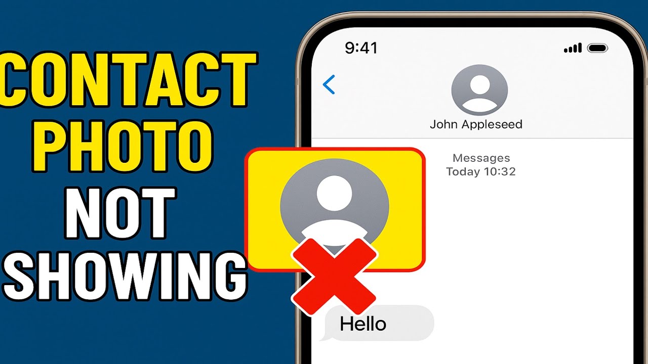 Фотографии контактов на iPhone не отображаются в сообщениях | Вот решение