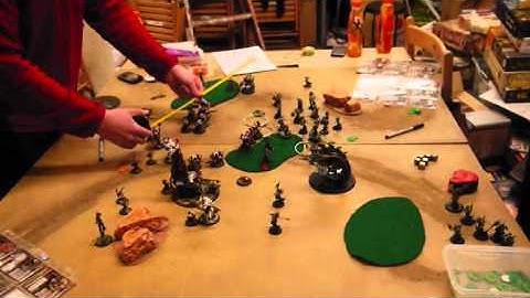 Warmachine Battle Report- Cryx Vs Menoth 50 points. Pt 1