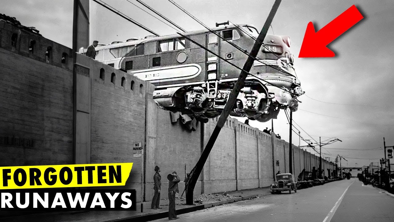 Что случилось с этим поездом-беглецом?