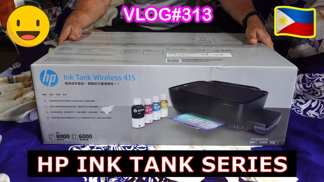 HP AIO Printer Ink Tank Wireless 415 ( Print, Scan, Copy, Manual Duplex )