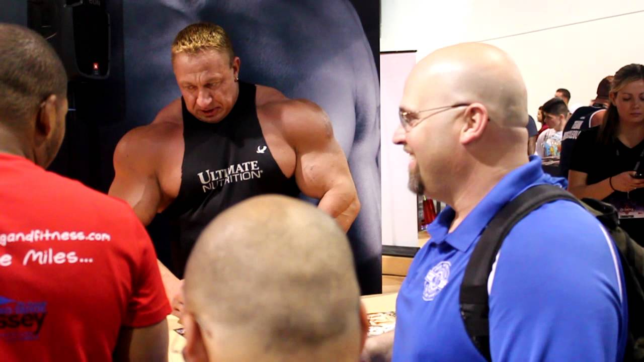 Markus Ruhl Competition Markus Ruhl - 2011 Mr. Olympia Expo - YouTube