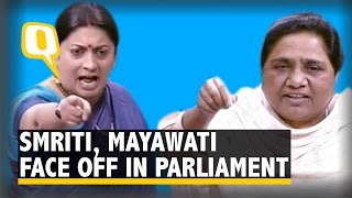 Smriti Irani and Mayawati Face Off Over Rohith Vemula's Suicide
