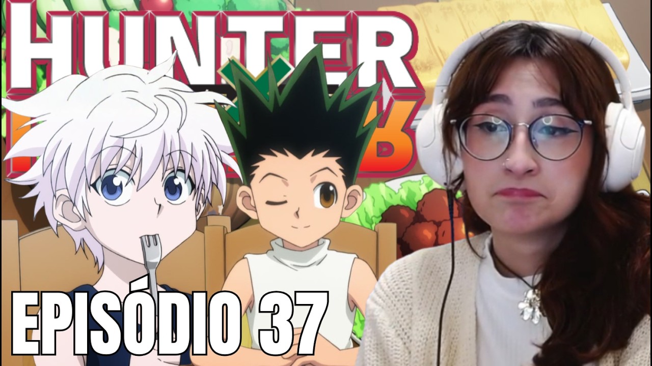 KILLUA NA CASA DO GON 🥰 l React de Hunter X Hunter (EPISÓDIO 37)