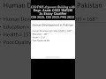 Human Development in Pakistan