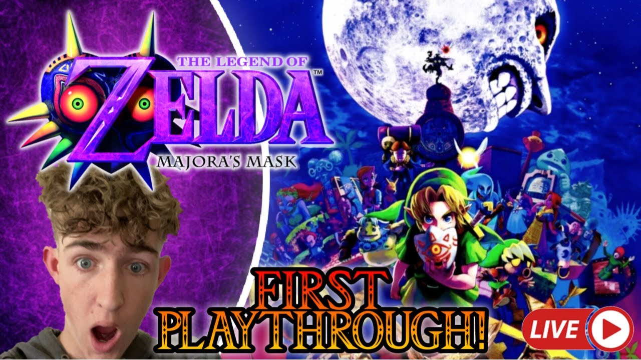 Majora's Mask First playthrough! Woodfall Temple! - YouTube