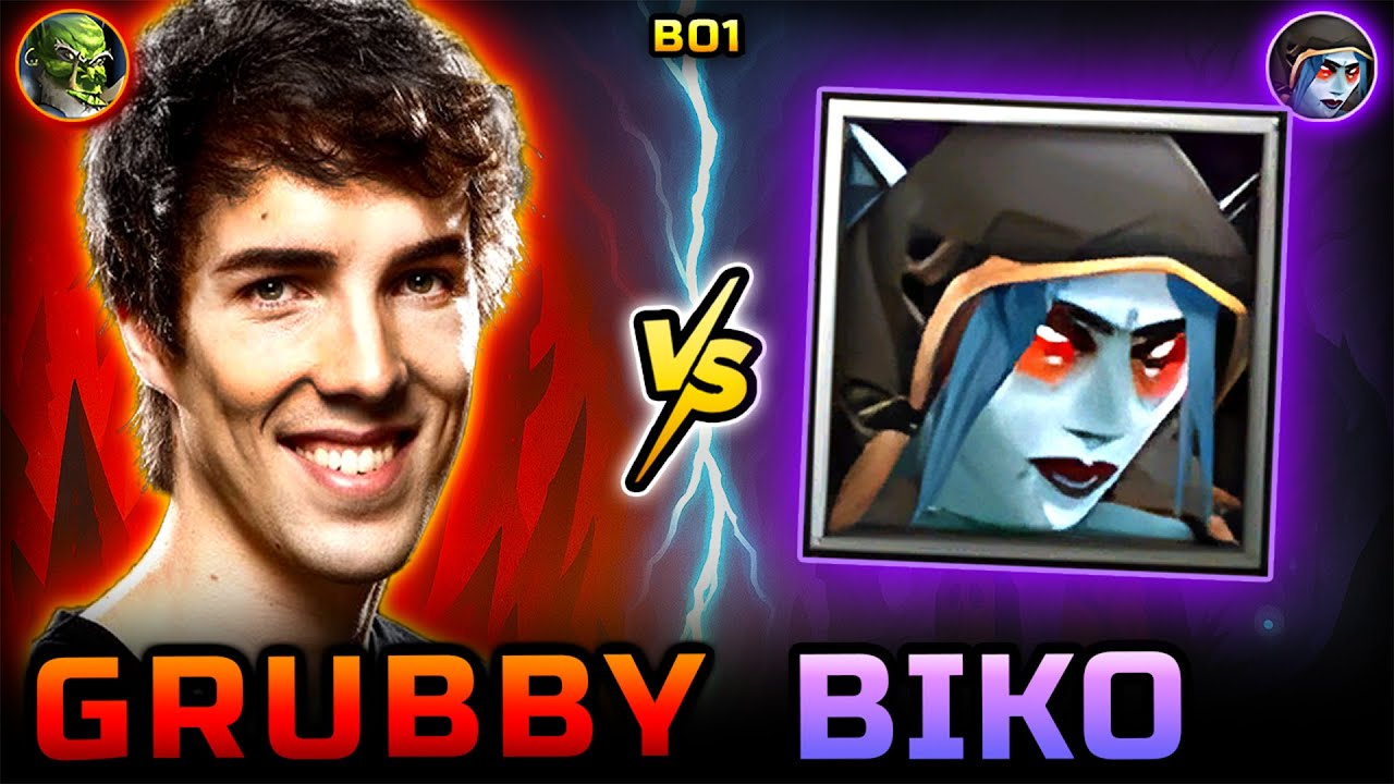 Grubby vs Biko (Bo1) W3Champions Ladder