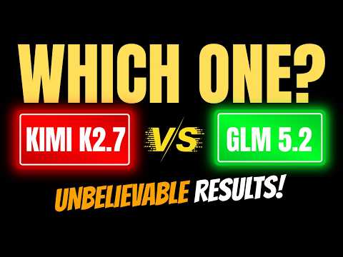 Thumbnail for Kimi K2.7 vs GLM-5.2: Real Coding Showdown in Hermes Agent