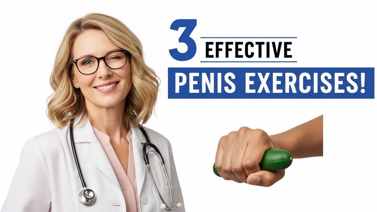 Urologist Reveals: 3-Minute Daily Exercise That Boosts Penis Size & Hardness | Health for Seniors