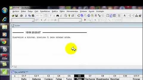 gráfico ewma en minitab