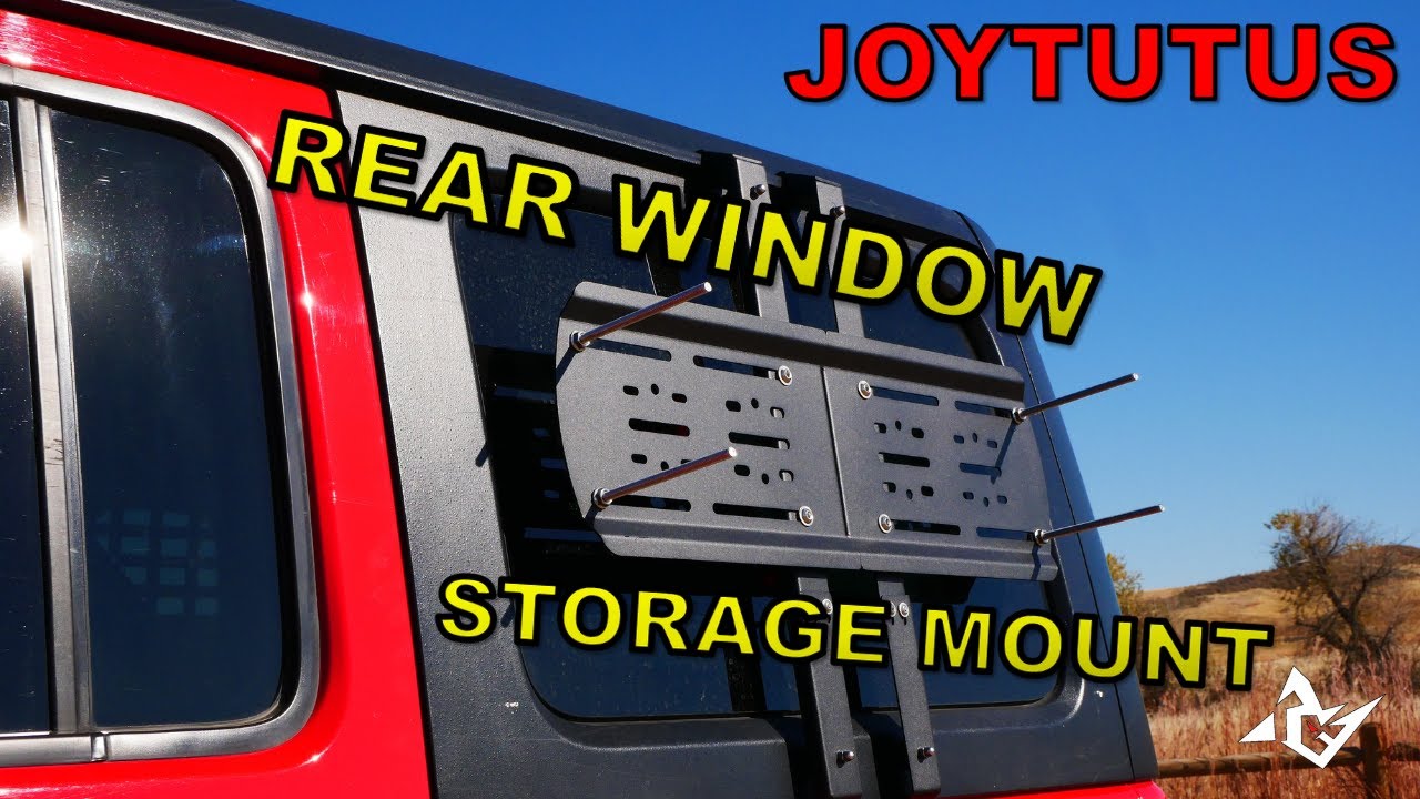 JOYTUTUS Rear Window Storage Panel Kit Unboxing, Install & Review