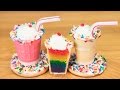 Mini Rainbow Milkshake Cake Pops from Cookies Cupcakes and Cardio