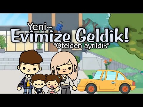 Otelden çıkıyoruz!! 💫💖 Yeni evimize gittik! 🏠 Toca Life World Türkçe / Toca Life King