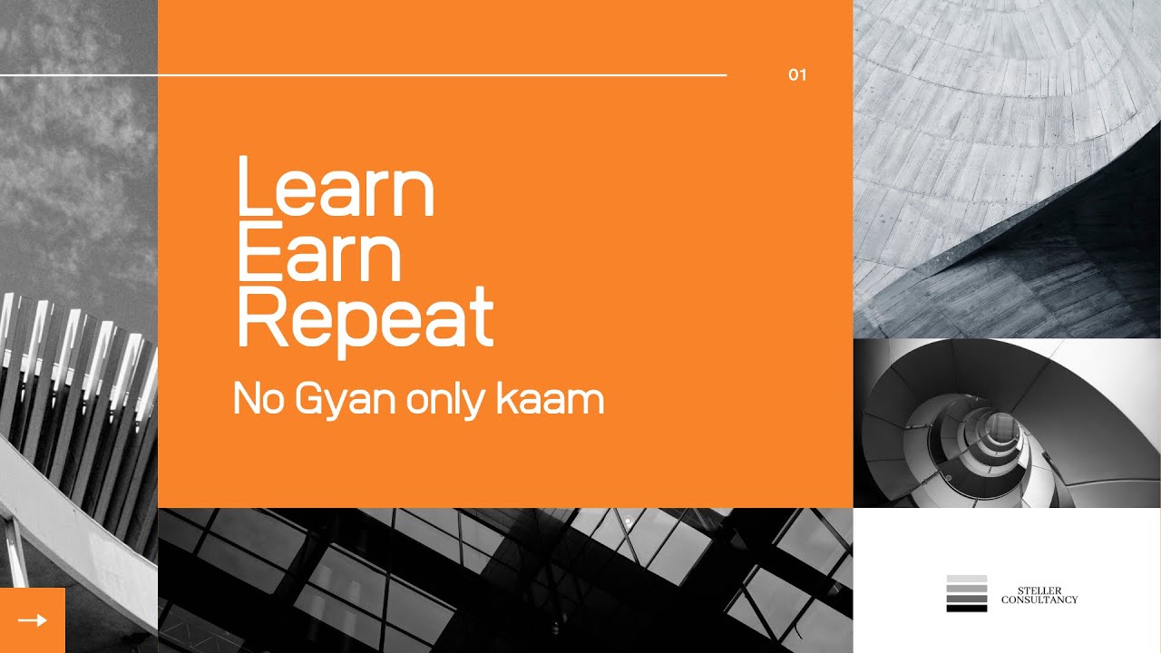 Learn less earn more #1 