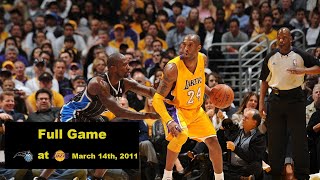 Lakers vs Magic | March 14, 2011 Full Game