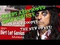 Abandoned golf course and Alice Cooper