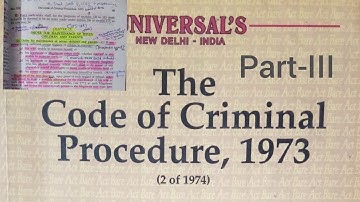 The Code of Criminal Procedure,1973 ..tricks for learning Bare Act provisions..plz like & Subscribe