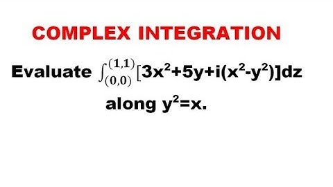 Complex Integration-Most important problem with solution
